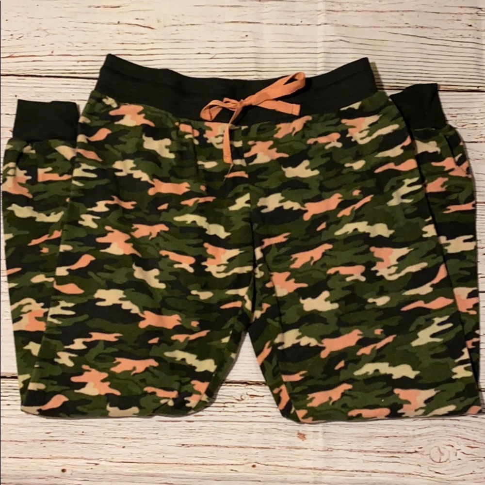 Camo Pajama Bottoms
